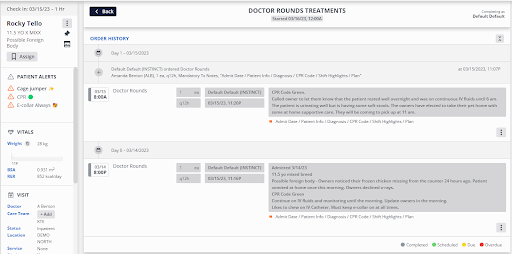 Improving Practice Workflows: Instinct Cage Rounds